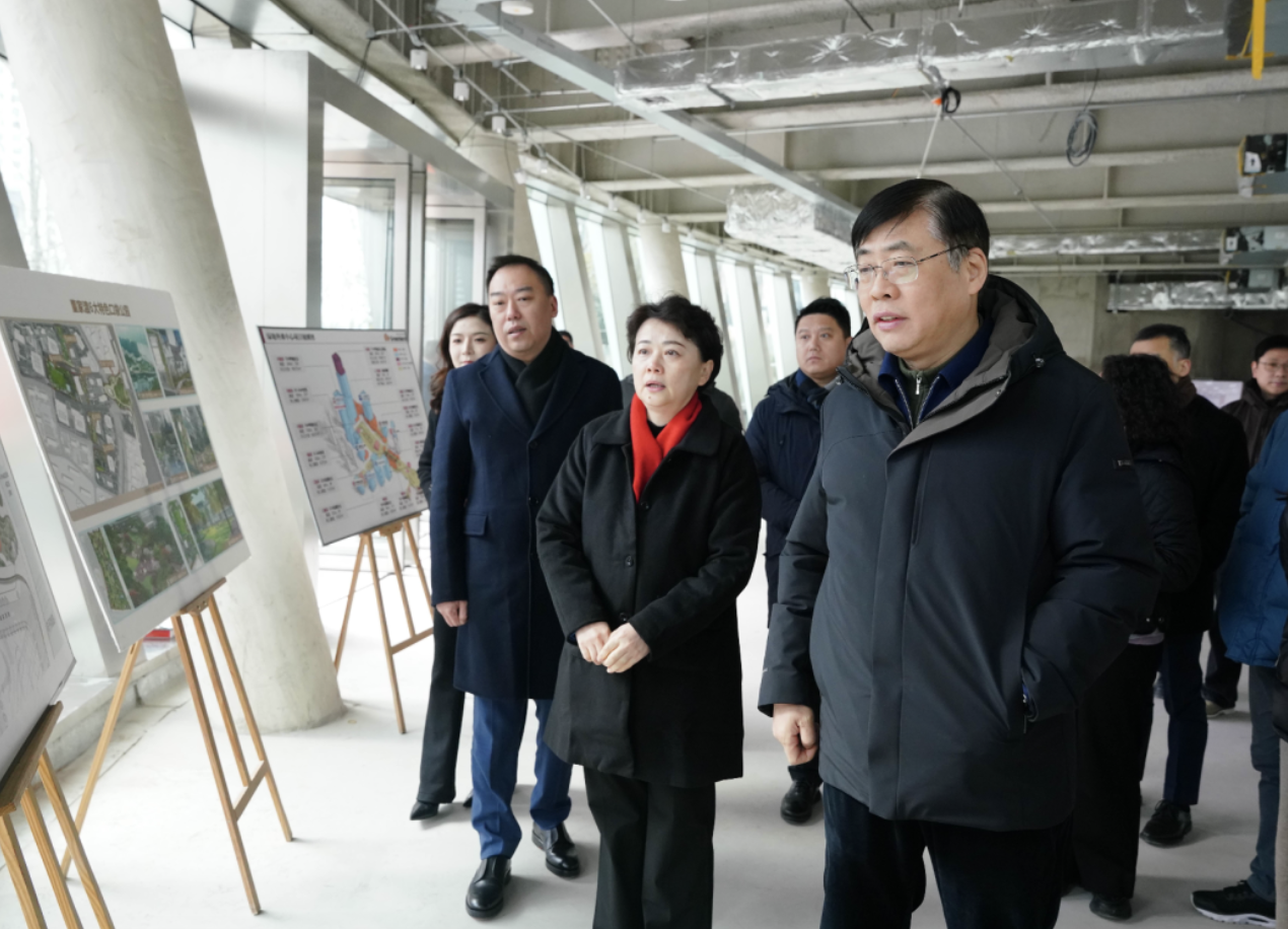新春新气象 | 上海黄浦区委区政府开年调研就来到优游外滩中心，大力支持项目加速建设及招商运营，打造高质量发展新标杆